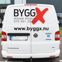 Bygg X:et i Billeberga Micke Nilsson AB Logo